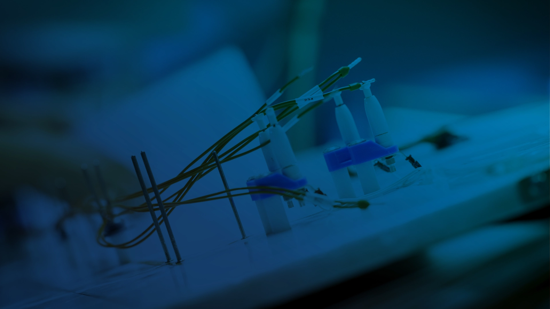 Startbild header blue