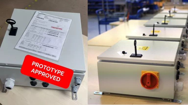 Prototyp godkand hemsida