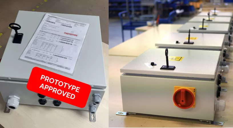 Prototyp godkand hemsida